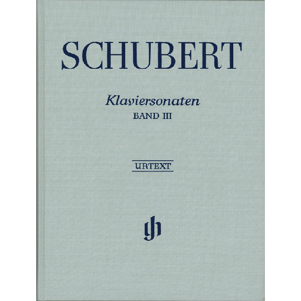 Piano Sonatas, Volume III (Early and Unfinished Sonatas) , Franz Schubert - Piano solo, Innbundet