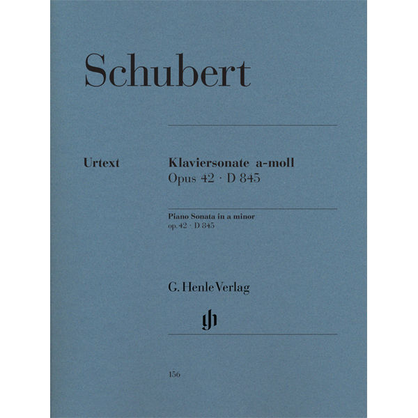 Piano Sonata a minor op. 42 D 845, Franz Schubert - Piano solo