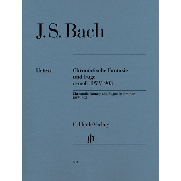 Chromatic Fantasy and Fugue d minor BWV 903 and 903a, Johann Sebastian Bach - Piano solo