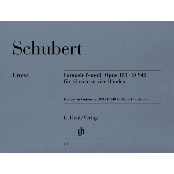 Fantasy f minor op. 103 D 940, Franz Schubert - Piano, 4-hands