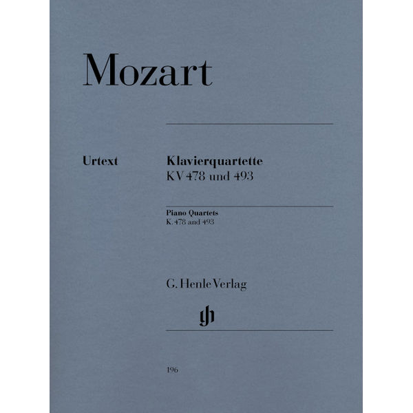 Piano Quartets, Wolfgang Amadeus Mozart - Piano Quartet