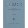 Sonatas for Violin and Piano (Harpsichord) 1-3 BWV 1014-1016, Johann Sebastian Bach - Violin and Piano