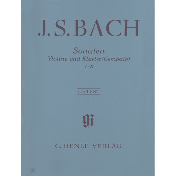 Sonatas for Violin and Piano (Harpsichord) 1-3 BWV 1014-1016, Johann Sebastian Bach - Violin and Piano