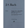 Sonatas for Violin and Piano (Harpsichord) 4-6 BWV 1017-1019 with appendix, Johann Sebastian Bach - Violin and Piano