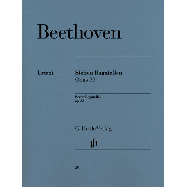 7 Bagatelles op. 33, Ludwig van Beethoven - Piano solo