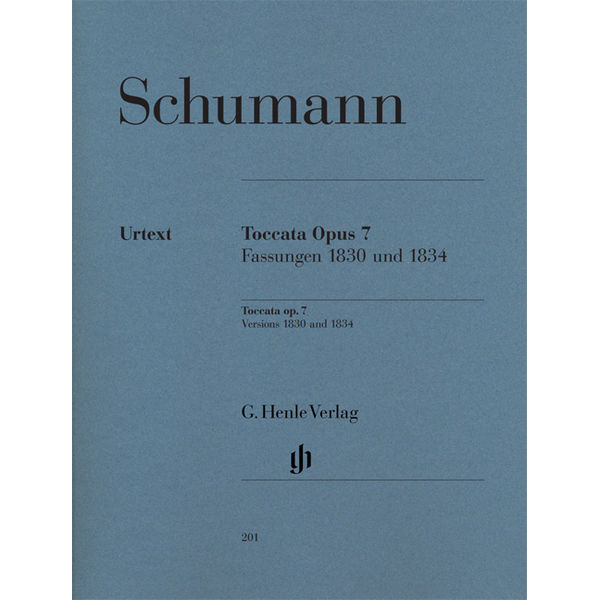 Toccata op. 7 (Versions 1830 and 1834) , Robert Schumann - Piano solo