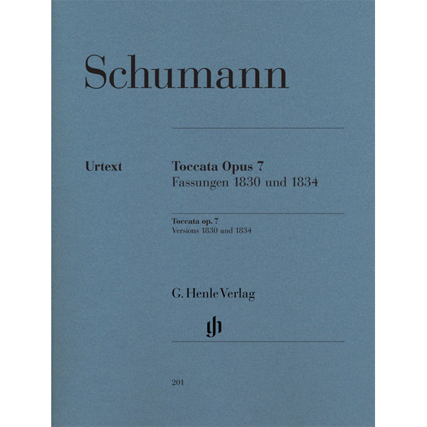 Toccata op. 7 (Versions 1830 and 1834) , Robert Schumann - Piano solo