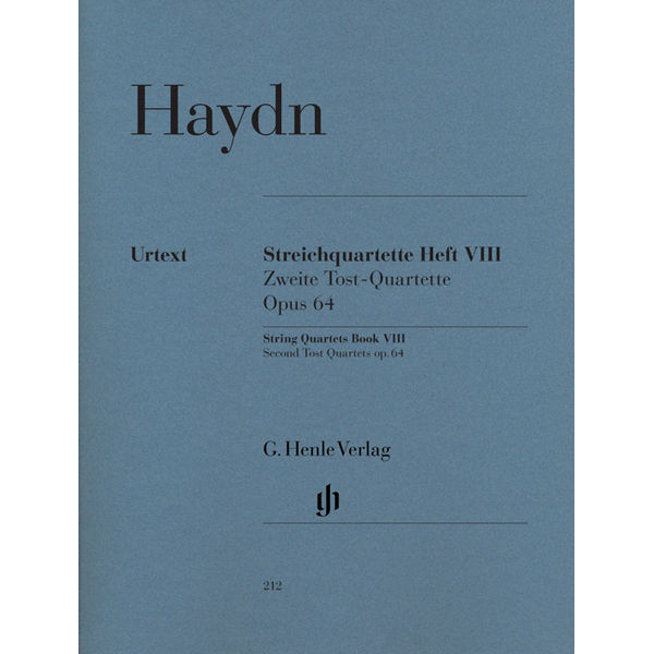 String Quartets Book VIII op. 64  (Second Tost Quartets) , Joseph Haydn - String Quartet