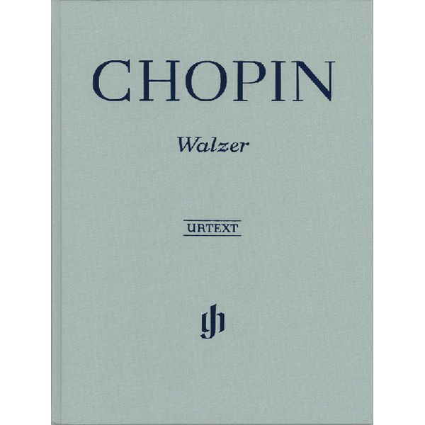 Waltzes, Frederic Chopin - Piano solo (Clothbound), Innbundet