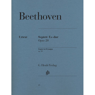 Septet in E flat major op. 20 (with parts for horn in E flat and F) , Ludwig van Beethoven. Clarinet, Bassoon, Horn, Strings