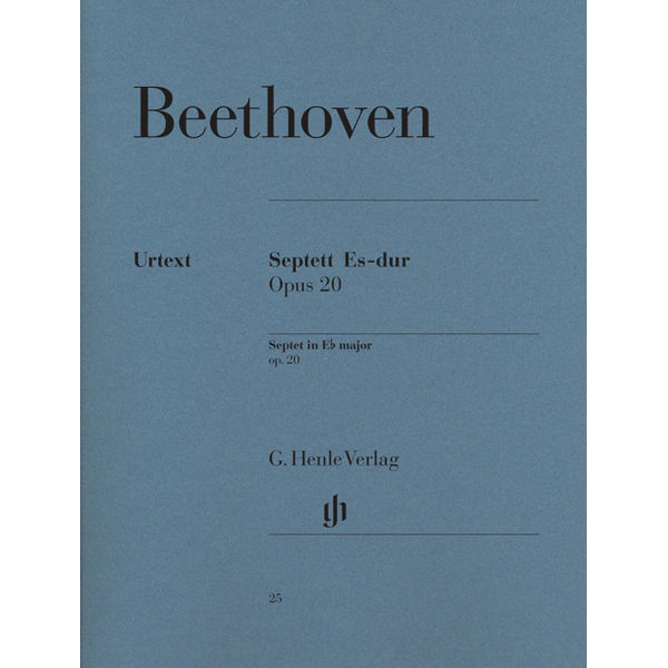 Septet in E flat major op. 20 (with parts for horn in E flat and F) , Ludwig van Beethoven - Clarinet, Bassoon, Horn, Strings