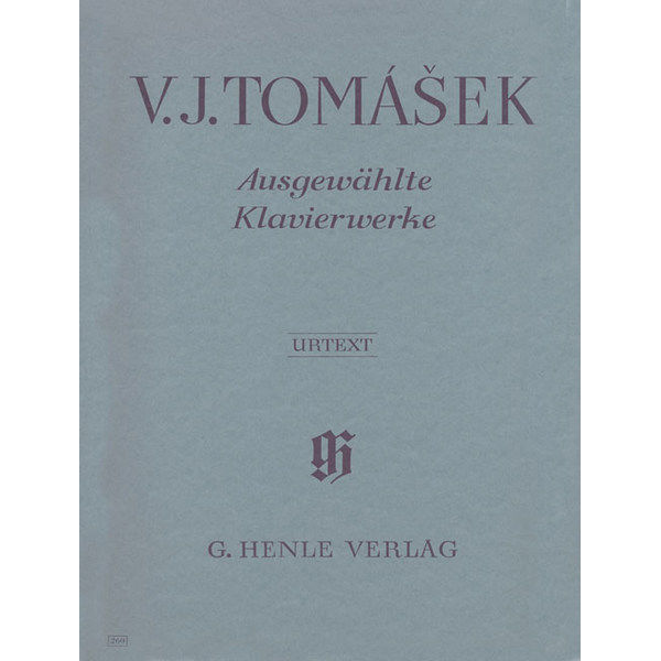Selected Piano Works, Václav Jan Tomáaek - Piano solo