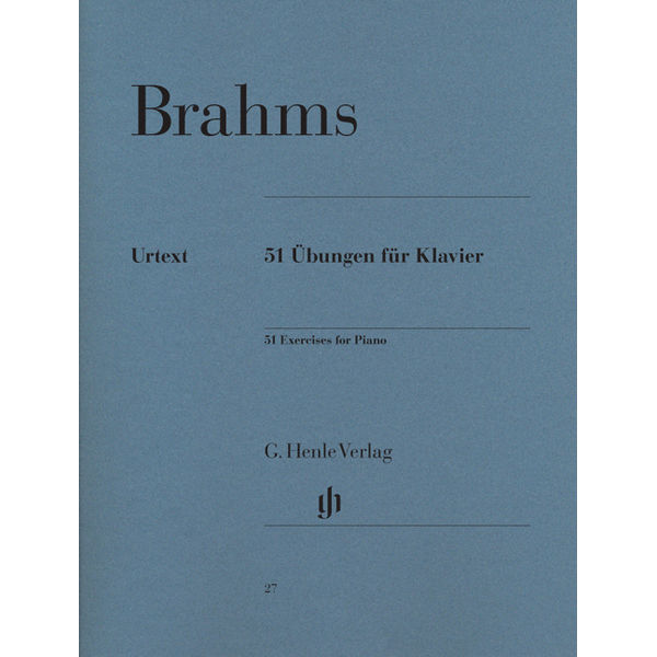 51 Exercises for Piano, Johannes Brahms - Piano solo