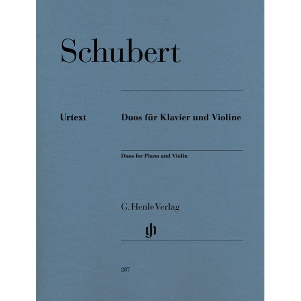 Duos for Piano and Violin, Franz Schubert - Violin and Piano