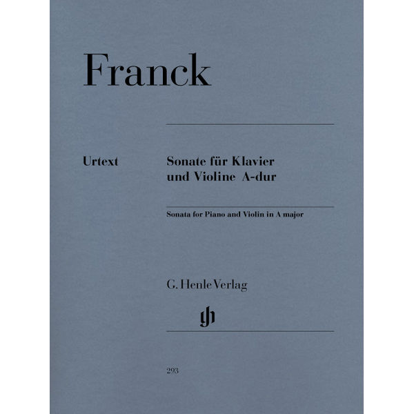 Sonata for Piano and Violin A major, Cesar Franck - Violin and Piano