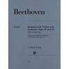 Beethoven Romanzen for Violin and Orchestra op. 40, 50