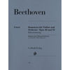 Beethoven Romanzen for Violin and Orchestra op. 40, 50