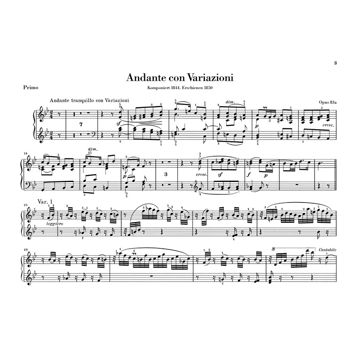 Works for Piano four-hands, Mendelssohn  Felix Bartholdy. Piano, 4-hands