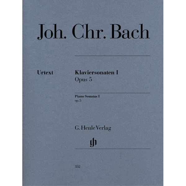 Piano Sonatas, Volume I op. 5, Johann Christian Bach - Piano solo