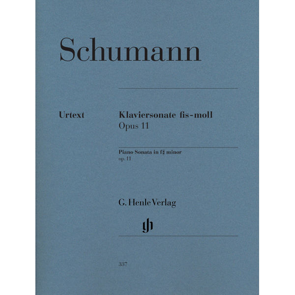 Piano Sonata in f sharp minor op. 11, Robert Schumann - Piano solo
