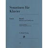 Sonatinas for Piano, Volume I, Baroque to Pre-Classic, Sonatinen für Klavier - Piano solo