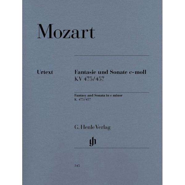 Fantasy and Sonata c minor K. 475/457 , Wolfgang Amadeus Mozart - Piano solo