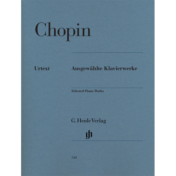 Selected Piano Works, Frederic Chopin - Piano solo