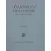 Italien Violin Music of the Baroque Era, Volume I,  - Violin and Piano