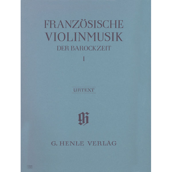 French Violin Music of the Baroque Era, Volume I,  - Violin and Piano