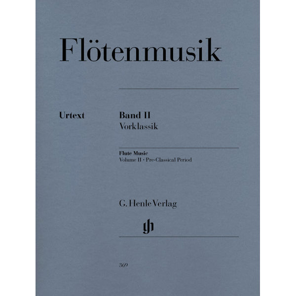 Flute Music, Volume 2 - Pre-Classical, Flötenmusik II - Flute and Piano