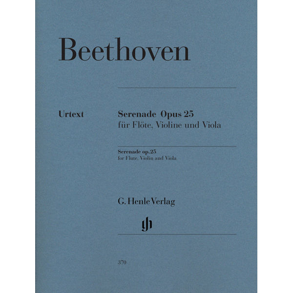 Serenade for Flute, Violin and Viola in D major op. 25, Ludwig van Beethoven - Flute, Violin, Viola