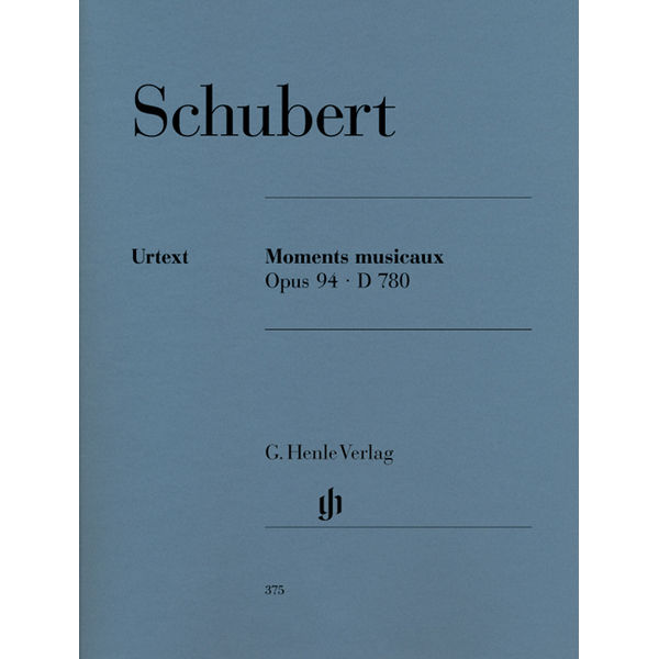 Moments Musicaux op. 94 D 780, Franz Schubert - Piano solo