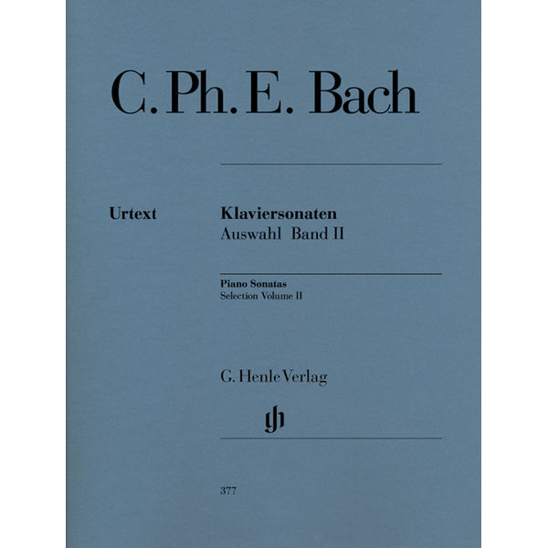 Selected Piano Sonatas, Volume II, Carl Philipp Emanuel Bach - Piano solo