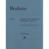 Paganini-Variations op. 35, Johannes Brahms - Piano solo