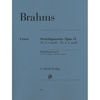 String Quartets in c minor and a minor op. 51, Johannes Brahms - String quartet