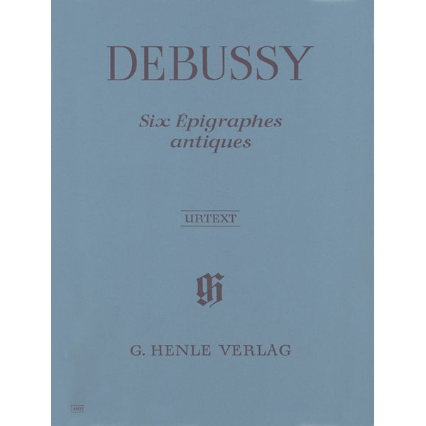 Six Epigraphes antiques, Claude Debussy - Piano solo