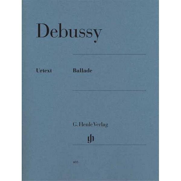 Ballad, Claude Debussy - Piano solo