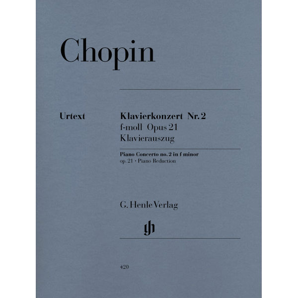 Concerto for Piano and Orchestra No. 2 f minor op. 21, Frederic Chopin - Two Pianos, 4-hands