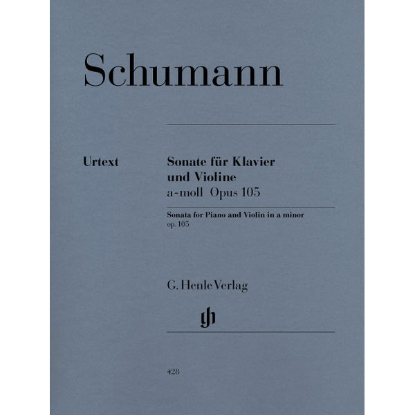 Violin Sonata no. 1 a minor op. 105, Robert Schumann - Violin and Piano