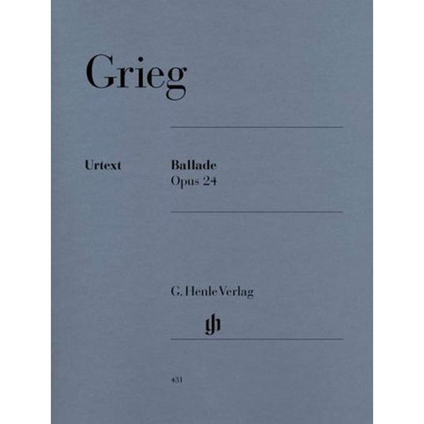 Ballade op. 24, Edvard Grieg - Piano solo