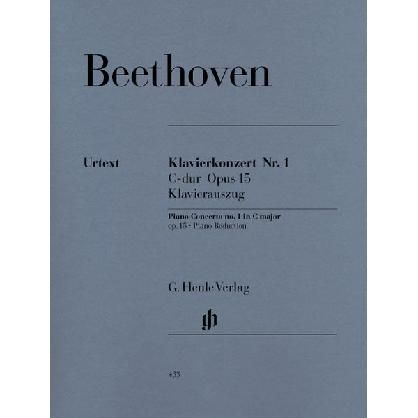 Concerto for Piano and Orchestra No. 1 C major op. 15, Ludwig van Beethoven - Two Pianos, 4-hands