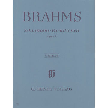 Schumann-Variations op. 9, Johannes Brahms. Piano solo