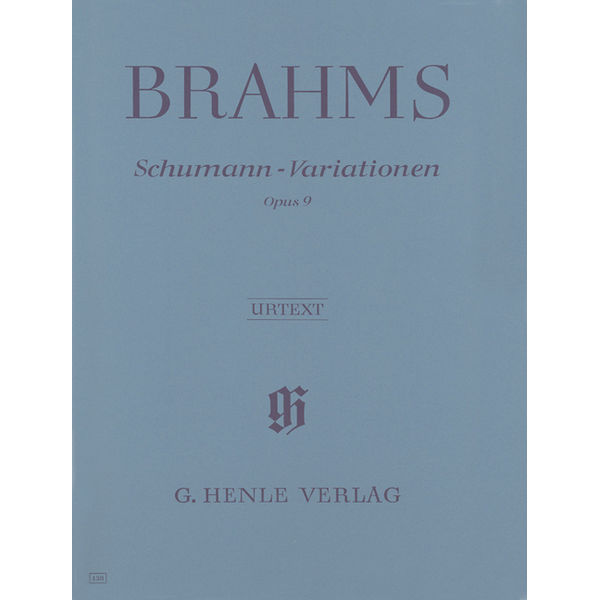 Schumann-Variations op. 9, Johannes Brahms - Piano solo