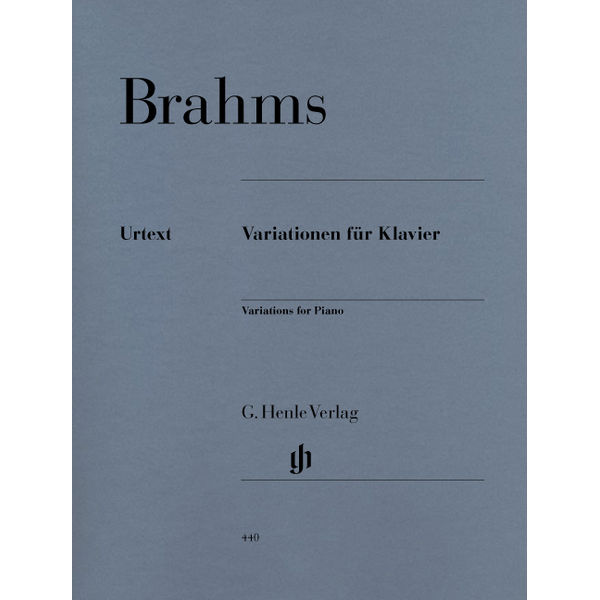 Variations for Piano, Johannes Brahms - Piano solo