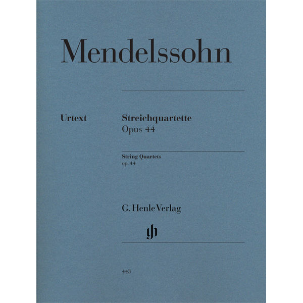 String Quartets op. 44, 1-3, Mendelssohn  Felix Bartholdy - String Quartet