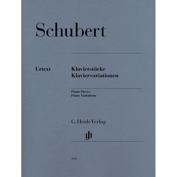 Piano Pieces - Piano Variations, Franz Schubert - Piano solo