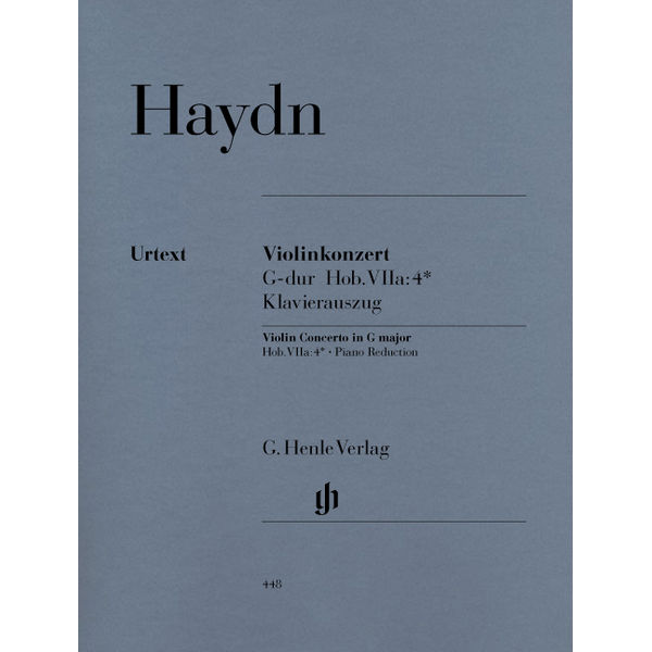 Concerto for Violin and Orchestra G major Hob. VIIa:4, Joseph Haydn - Violin and Piano