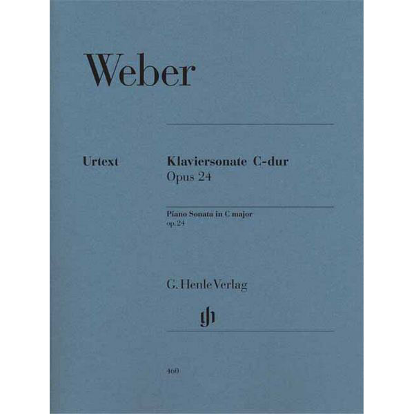 Piano Sonata C major op. 24, Carl Maria von Weber - Piano solo