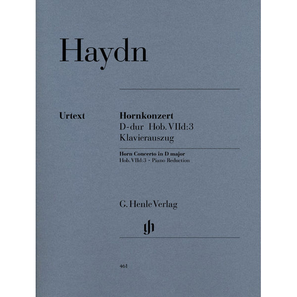 Concerto for Horn and Orchestra D major Hob. VIId:3, Joseph Haydn - Horn and Piano