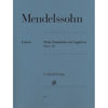 Three Fantasies or Cappricios op. 16, Mendelssohn  Felix Bartholdy - Piano solo